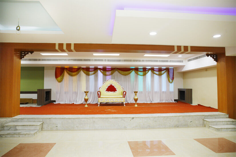 Banquet hall at Bhimas Paradise